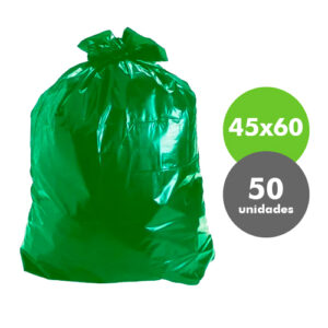 BOLSAS 45X60 VERDES 50 MICR X 50 U