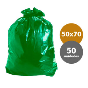 BOLSAS 50X70 VERDES 20 MICR X 50 U