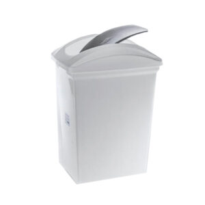 CESTO RESIDUO CON TAPA VAIVEN 40L