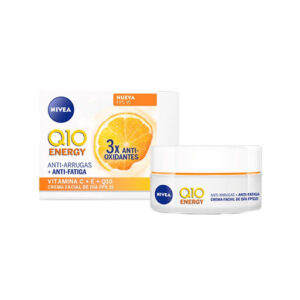 CREMA NIVEA Q10 ENERGY ANTI FAN DIA FPS15 50ML