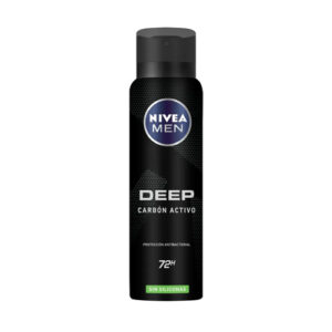 DESODORANTE NIVEA SPRAY DEEP ANTIBACTERIAL FOR MEN 150ML