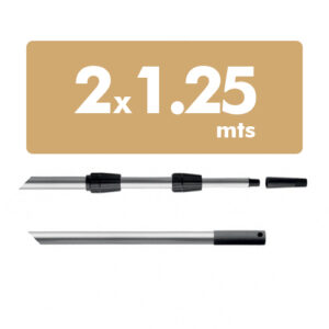 EXT TELESC ALUM PROF LIVIANO 2X1.25 MTS.