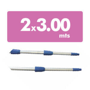 EXTENSOR TELESC ALUMINIO DE 2X3.00 MTS