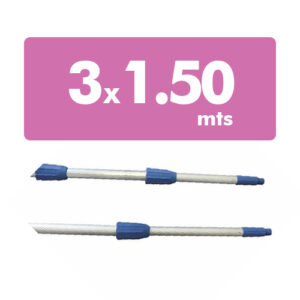 EXTENSOR TELESC ALUMINIO DE 3X1.50 MTS