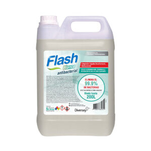 FLASH BLANCO ANTIBACTERIAL X 5 L DIVERSEY