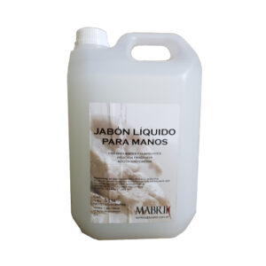 JABON LIQUIDO PARA MANOS X 5 LITROS UVA MABRIK