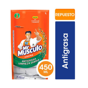 MR MUSCULO ANTIGRASA COCINA RTO. D. PACK X 450ML
