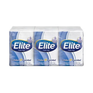 PAÑUELOS POCKET ELITE T/HOJA 8HOJASX6 CAJA X36 PACKS