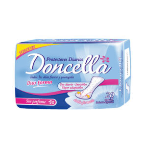 PROTECTORES DIARIOS DONCELLA DUO FORMA S/DES X20U