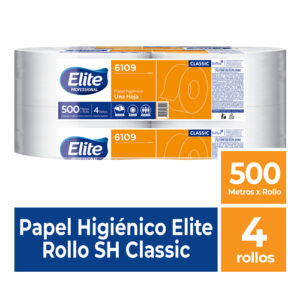 P.HIGIENICO 6109 ELITE JUMBO 4X500M CLASSIC SH - BEIGE-