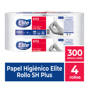 P. HIGIÉNICO 6112 ELITE PLUS 300M CONO GRANDE X 4 UNIDADES
