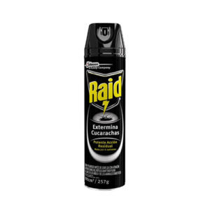 RAID EXTERMINADOR CUCARACHAS X 390ML