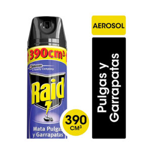 RAID PULGAS Y LARVAS AERO 390 ML