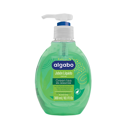 JABON LIQUIDO ALGABO CREM/CIT/COCO Y VAI/ FLOWER MIX/ FLORAL/ GREEN 300ML 1 JABON LIQUIDO ALGABO CREM/CIT/COCO Y VAI/ FLOWER MIX/ FLORAL/ GREEN 300ML