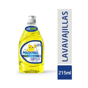 LAVAVAJILLAS MAGISTRAL LIMON 215 ML.