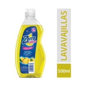 DETERGENTE LAVAVAJILLAS ZORRO ULTRA 500ML (VS FRAG)