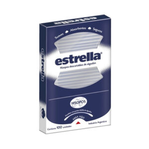 HISOPOS ESTRELLA ESTUCHE 100u