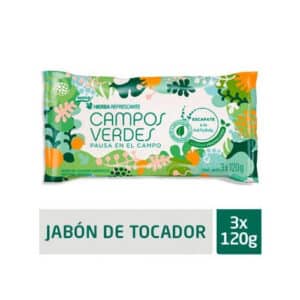 JABON CAMPOS VERDES 120GR. X3UN