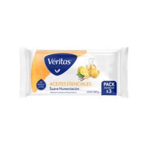 JABON GLICERINA V/FRAGANCIAS 3X120g VERITAS