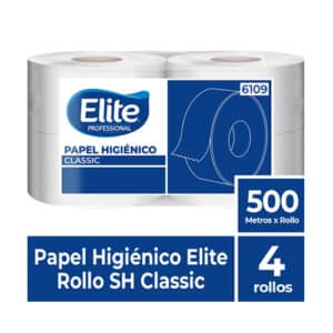 P.HIGIENICO 6109 ELITE JUMBO 4X500M CLASSIC SH - BEIGE-