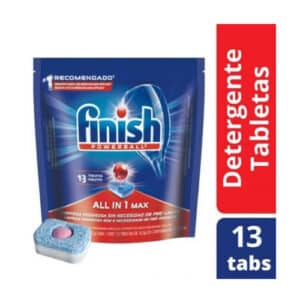 FINISH DETERGENTE TABLETAS 13X16.3GR