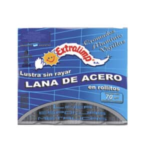 ROLLITOS DE LANA DE ACERO 70GR 10U EXTRALIMP