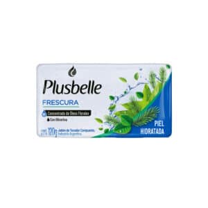JABON EN PAN PLUSBELLE 120GR (VARIAS FRAGANCIAS)