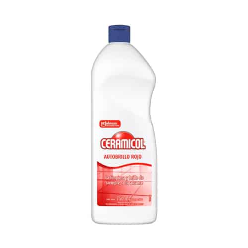 CERAMICOL AUTOBRILLO ROJO BOT. 750ML