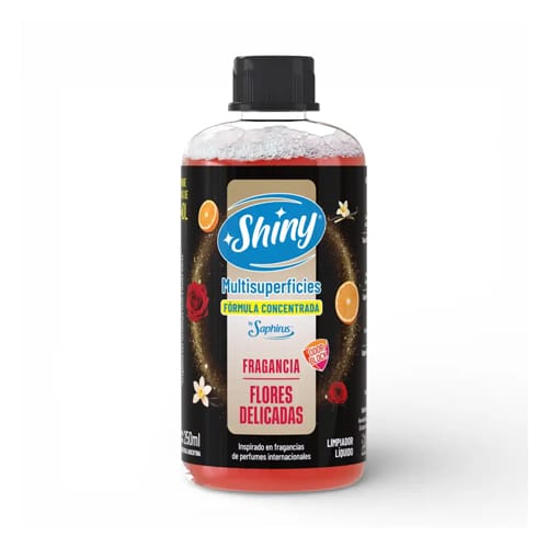 SHINY LIMPIADOR LIQUIDO FLORES DELICADAS