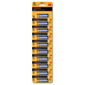 PILAS AA KODAK MAX ALKALINE BLISTER PERF X 10U