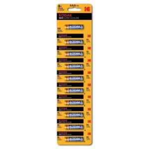 PILAS AAA KODAK MAX ALKALINE BLISTER PERF X 10U