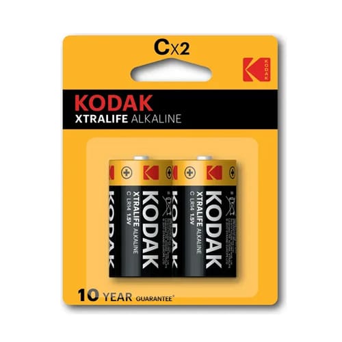 PILAS C KODAK XTRALIFE ALKALINE BLISTER X 2U